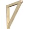 Ekena Millwork Traditional Arts & Crafts Rough Sawn Outlooker, Douglas Fir, 6"W x 44"D x 44"H OUT06X44X44TRA03RDF - alternate 1